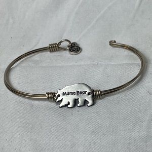 Luca and Danni Bangle Bracelet with elephant ‘Mama Bear’